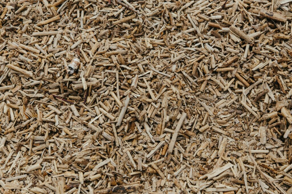 Wood mulch